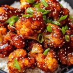 Air-Fried Korean Chili Cauliflower (Gochujang)