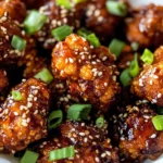 Air Fryer Sesame Cauliflower Wings