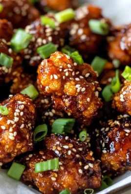 Air Fryer Sesame Cauliflower Wings