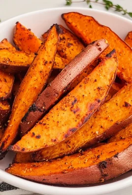 Air Fryer Sweet Potato Wedges