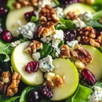Apple Walnut Cranberry Salad