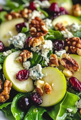 Apple Walnut Cranberry Salad