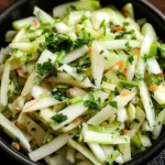 Asian Pear Slaw with Ginger and Lime