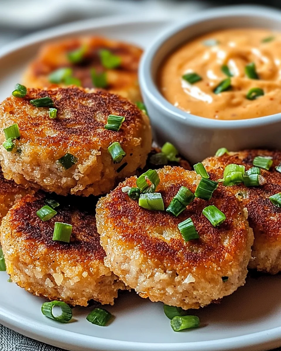 Asian Tuna Cakes with Spicy Mayo
