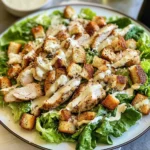 Best Chicken Caesar Salad with Homemade Croutons