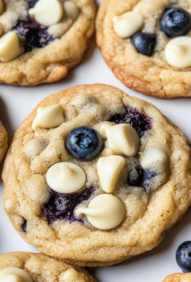 Blueberry White Chocolate Chip Cookies – The Best Soft & Chewy Recipe (2025)
