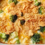 Broccoli Casserole with Ritz Crackers