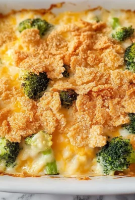 Broccoli Casserole with Ritz Crackers
