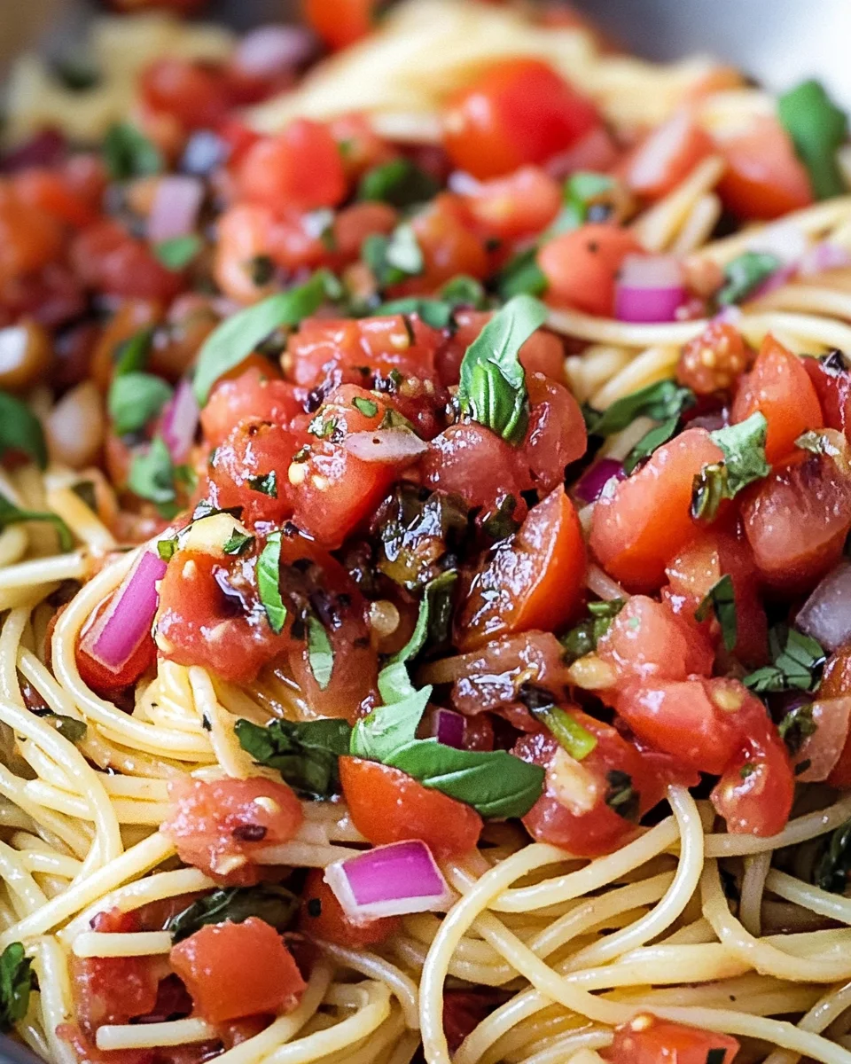 Bruschetta Pasta Salad