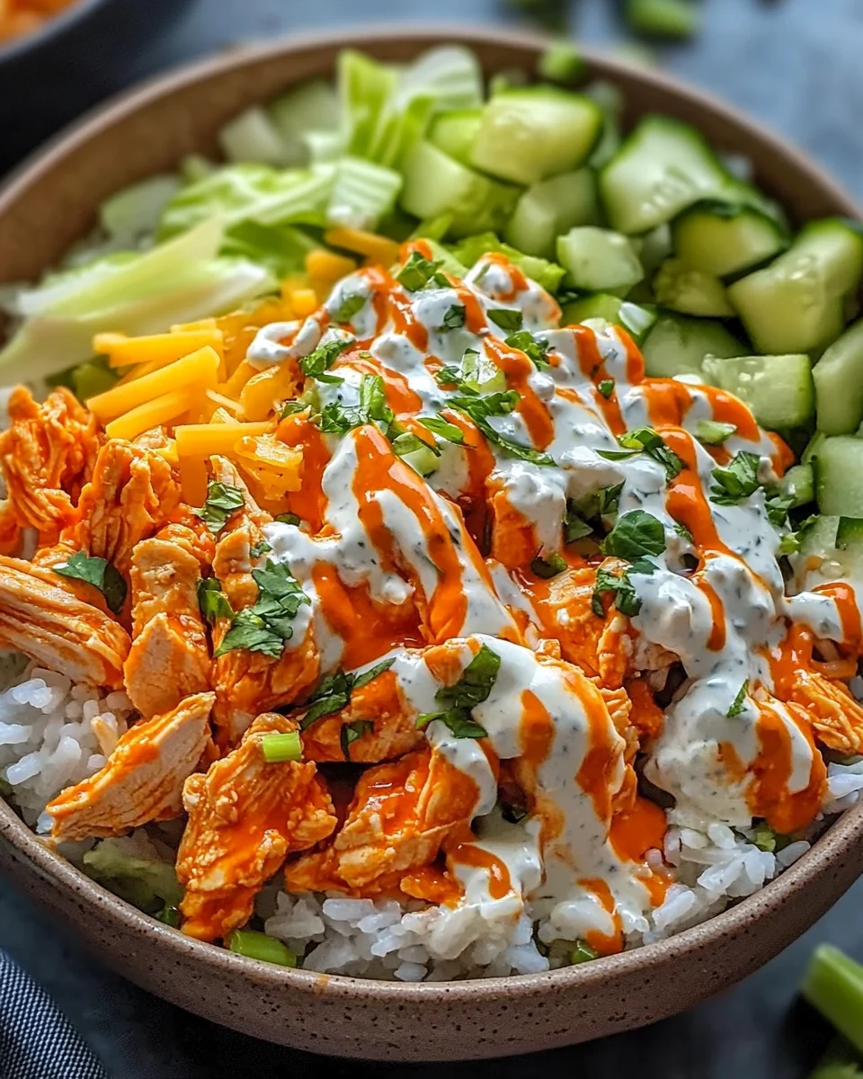 Buffalo Chicken Bowls