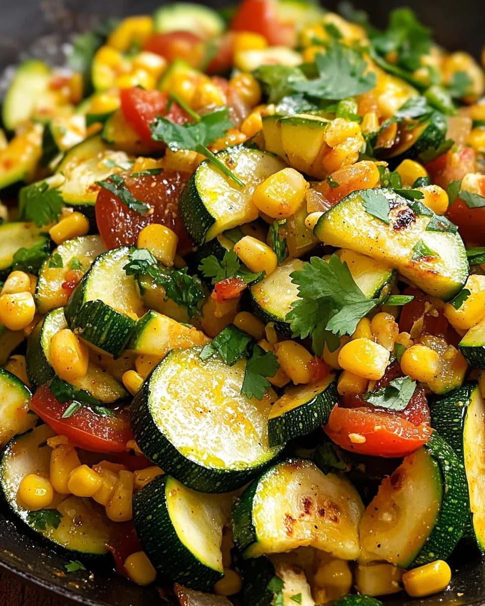 Calabacitas: Mexican Zucchini And Corn