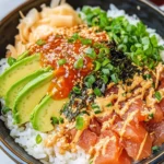 Canned Tuna Sushi Bowl