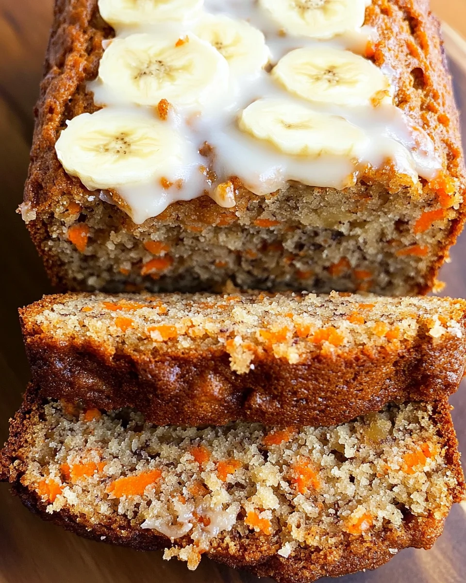 Carrot Cake Banana Bread