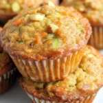 Carrot Cake Zucchini Muffins