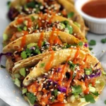 Chicken Wonton Tacos