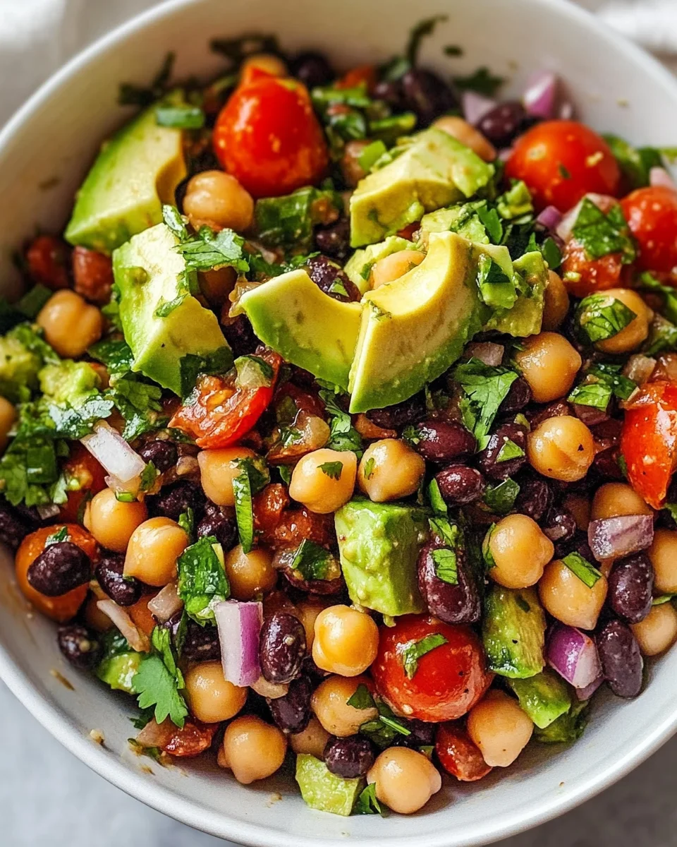 Chili Lime Bean Salad