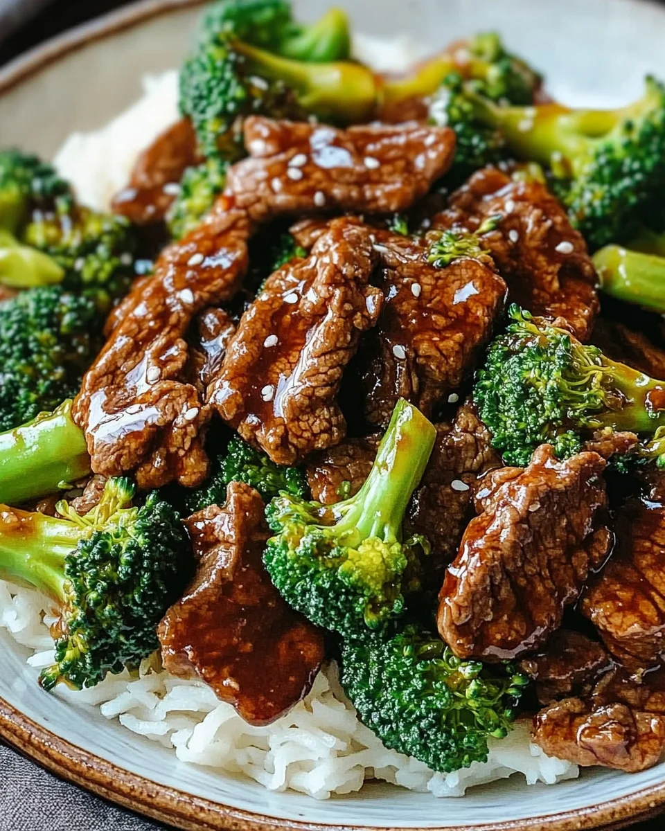 Chinese Beef and Broccoli