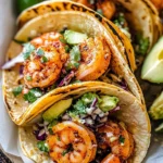Cilantro Lime Shrimp Tacos with Creamy Slaw