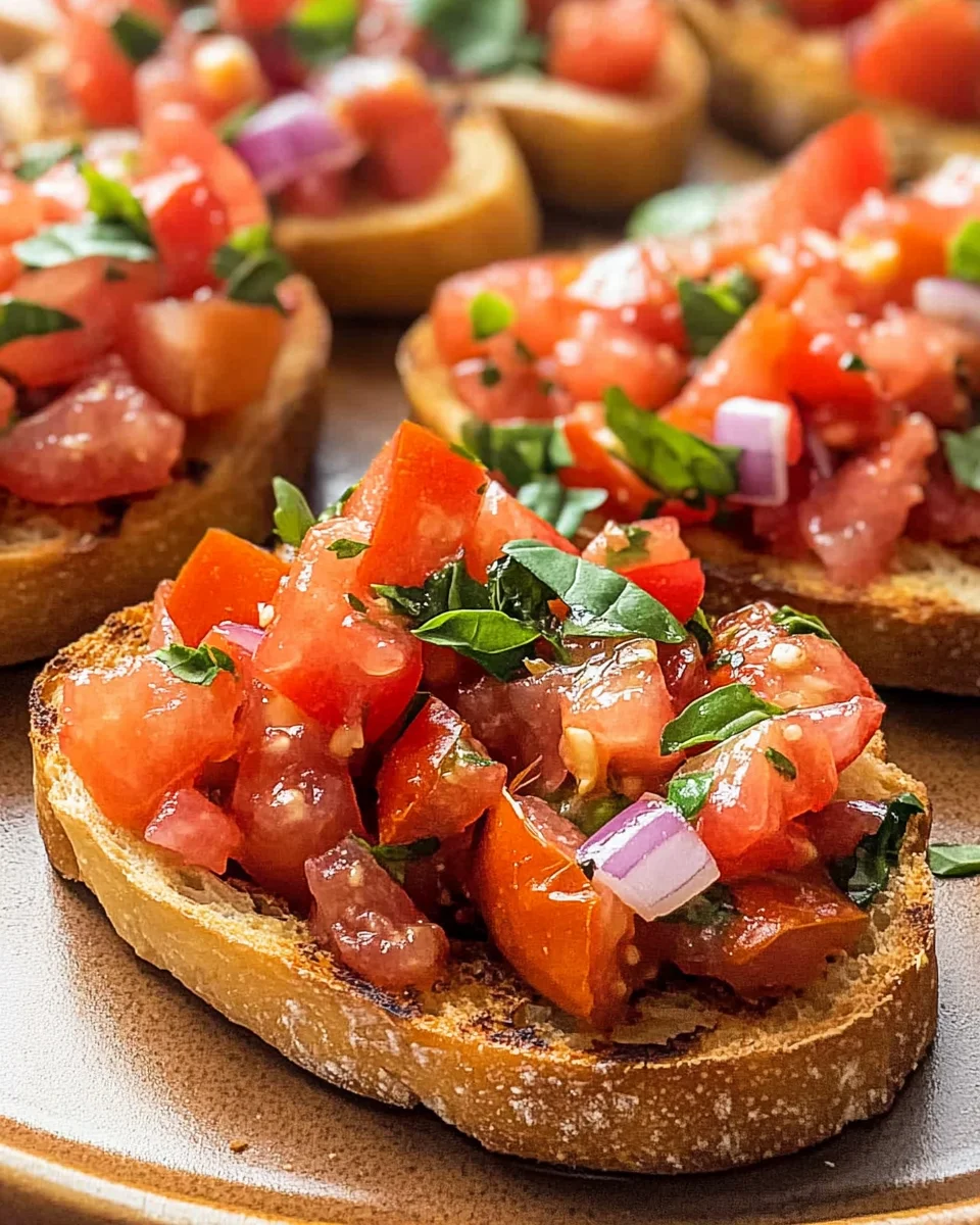 Classic Bruschetta