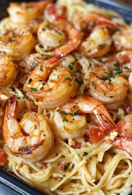 Copycat Cheesecake Factory Shrimp Scampi Linguine