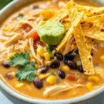 Creamy Chicken Tortilla Soup