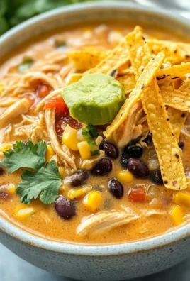 Creamy Chicken Tortilla Soup