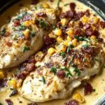 Creamy Chicken with Corn and Chorizo