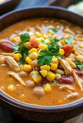 Creamy Chipotle Chicken Soup