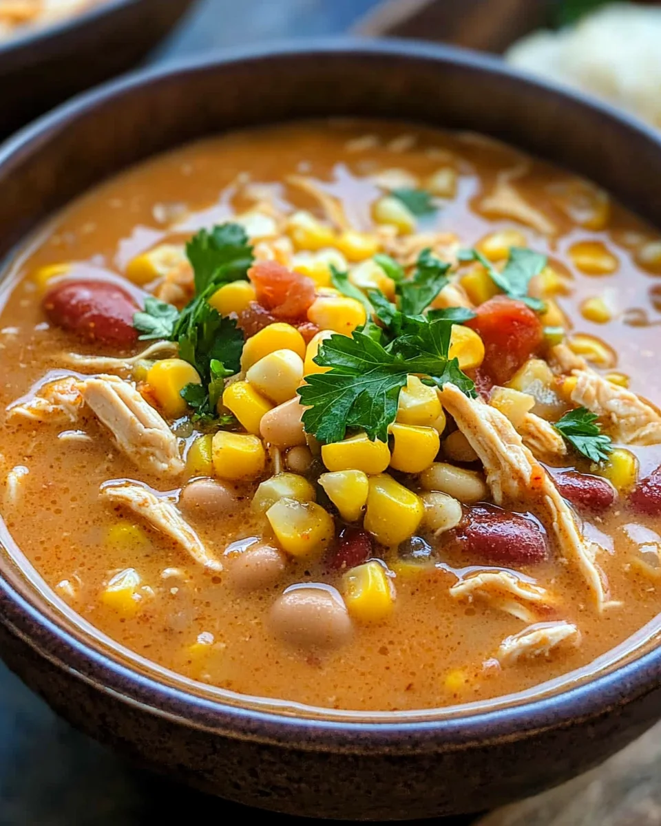 Creamy Chipotle Chicken Soup