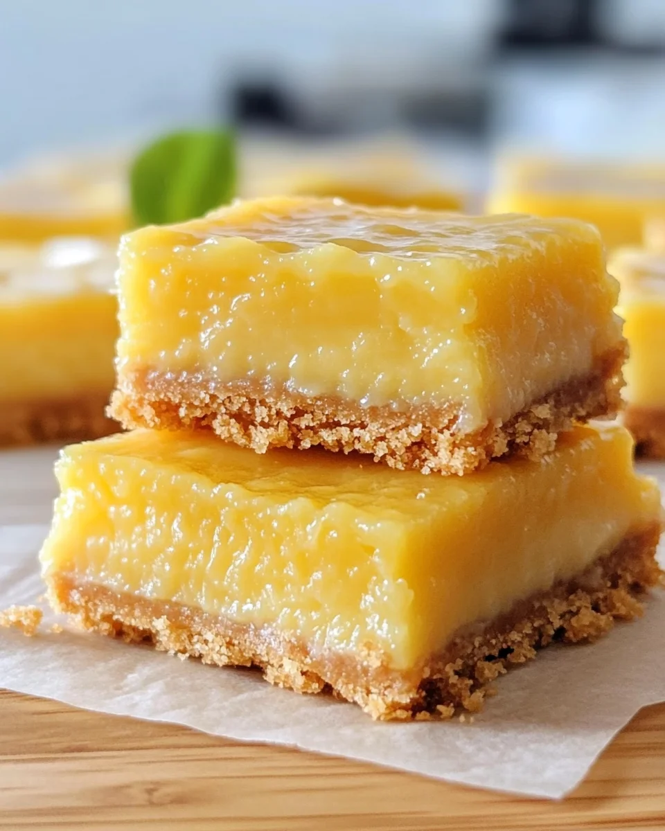 Creamy Lemon Squares