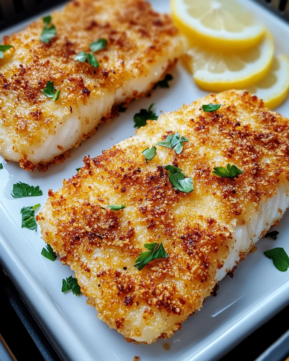 Crispy Air Fryer Cod Fish