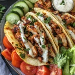 Delicious Chicken Shawarma with Garlic Sauce