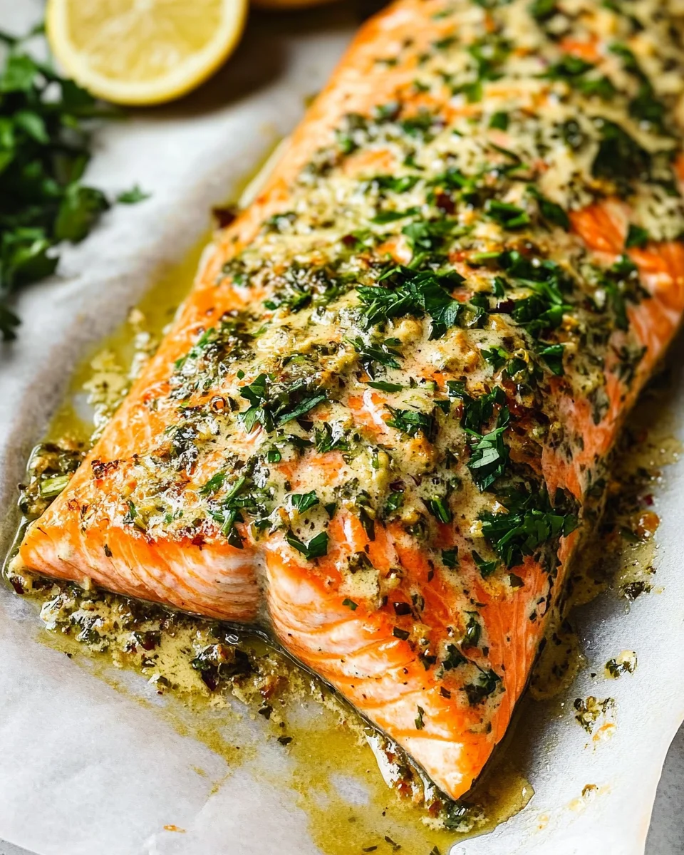 Dijon Baked Salmon