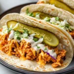 Dill Pickle Ranch Smash Chicken Tacos: A Flavorful Twist