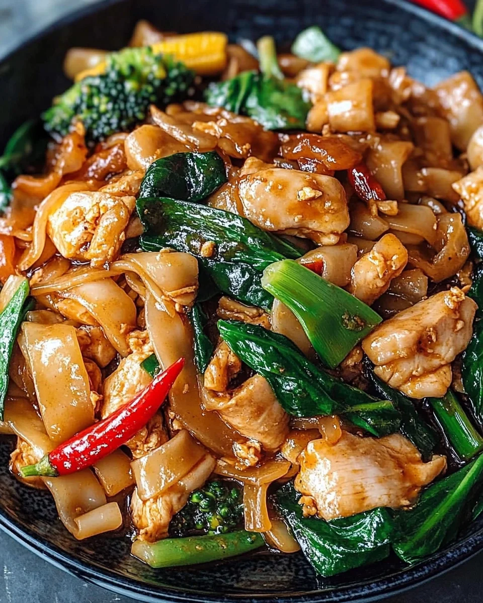 Drunken Noodles (Pad Kee Mao)