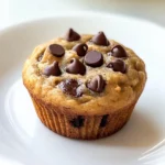 Flourless Peanut Butter Banana Muffins