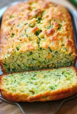 Green Onion Zucchini Cheddar Quick Bread