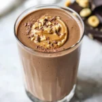 Healthy Chocolate Peanut Butter Smoothie