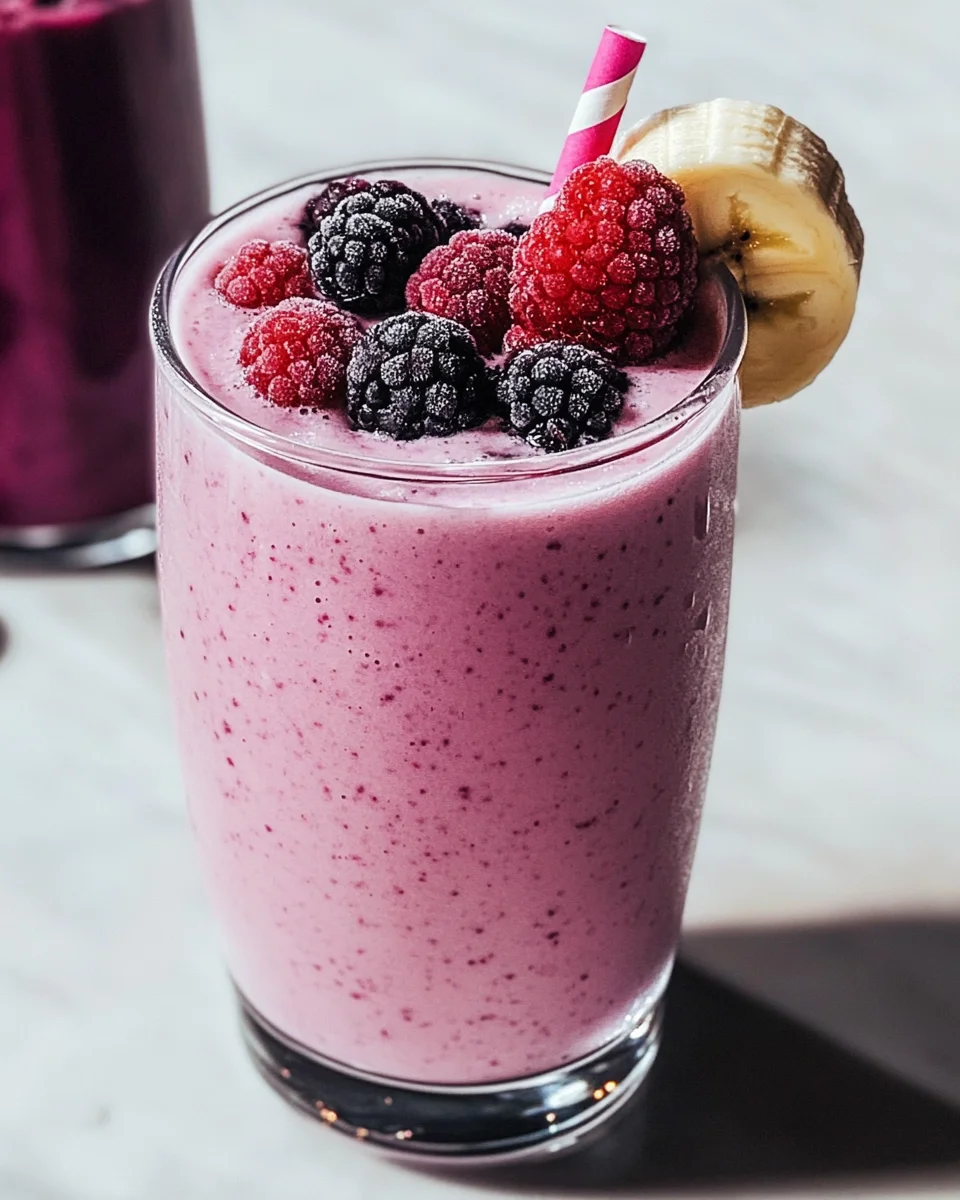Healthy High Protein Smoothie (46 Grams Per Serving)