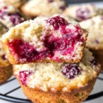 Healthy Raspberry Muffins