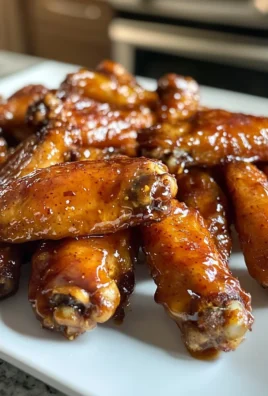 Hot Honey Peach Wings