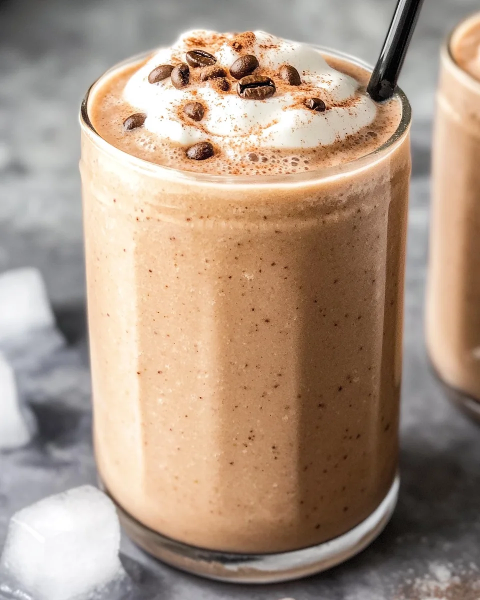 Iced Coffee Protein Shake, a.k.a. Cold Brew Smoothie