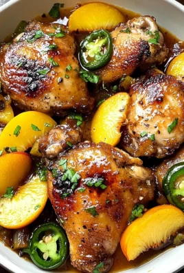 Jalapeno Peach Chicken
