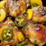 Jalapeno Peach Chicken