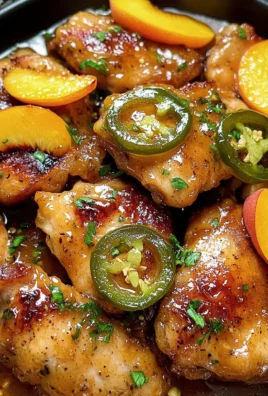 Jalapeno Peach Chicken