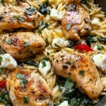 Lemon-Feta Chicken and Orzo: An Amazing Ultimate Recipe