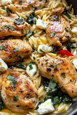 Lemon-Feta Chicken and Orzo: An Amazing Ultimate Recipe
