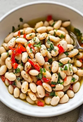 Marinated White Beans