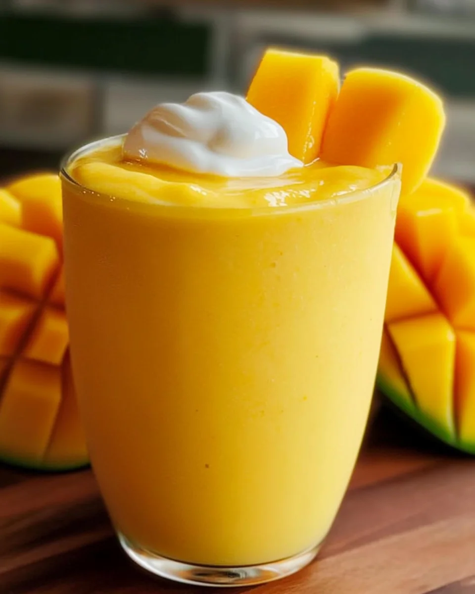 McDonald's Mango Smoothie Copycat Recipe