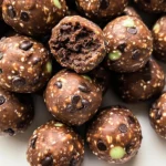 Mint Chocolate Chip Protein Balls